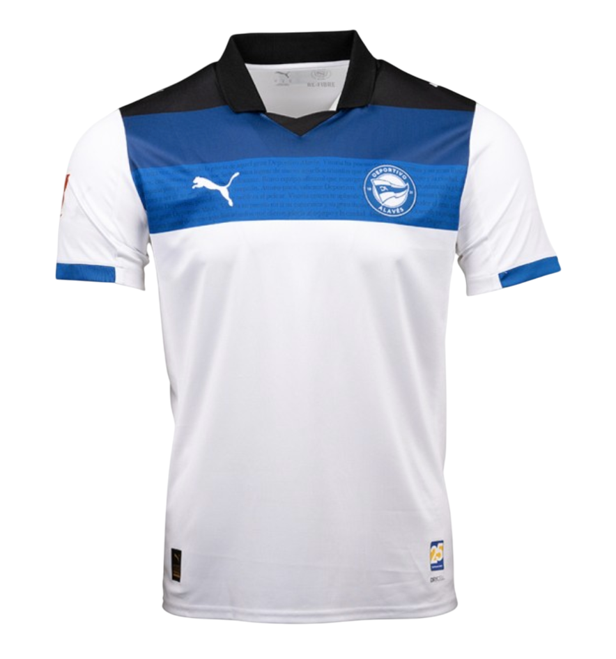 Camiseta Alavés 25/26 2ª equipación sin sponsor