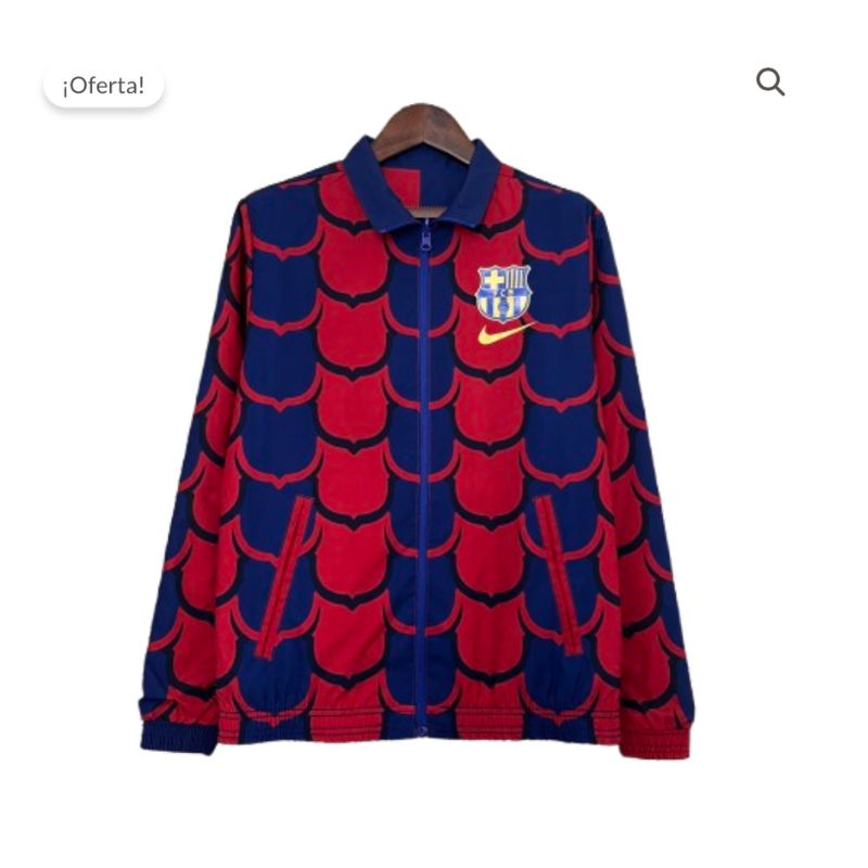 Chubasquero reversible FC Barcelona